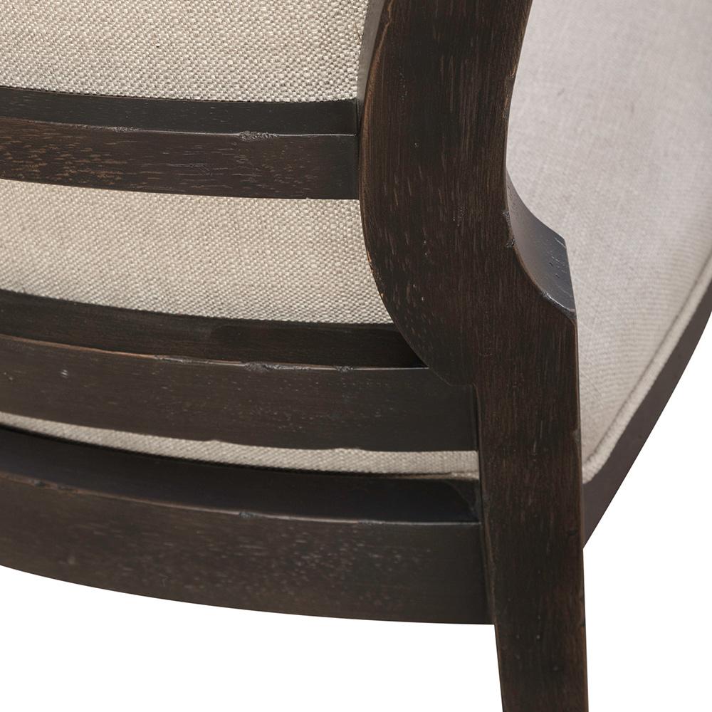 Liberty Furniture - Americana Farmhouse Uph Tufted Back Side Chair - Black in Dusty Taupe & Black - 615-C0501S-B veiw 11