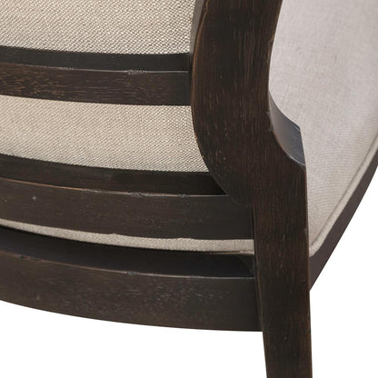 Liberty Furniture - Americana Farmhouse Uph Tufted Back Side Chair - Black in Dusty Taupe & Black - 615-C0501S-B veiw 11