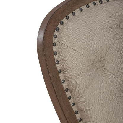 Liberty Furniture - Americana Farmhouse Uph Tufted Back Side Chair in Dusty Taupe & Black - 615-C0501S veiw 10