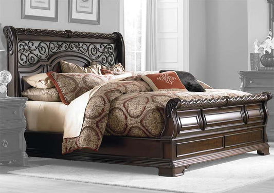 Liberty Furniture - Arbor Place California King Sleigh Bed  - 575-BR-CKSL veiw 1