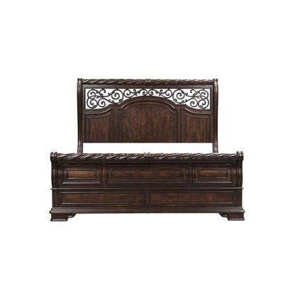 Liberty Furniture - Arbor Place - King California Sleigh Bed in Brown - 575-BR-KCS view 2