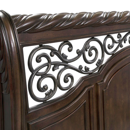 Liberty Furniture - Arbor Place King Sleigh Bed, 2 Nightstands - 575-BR-KSL2NS view 5