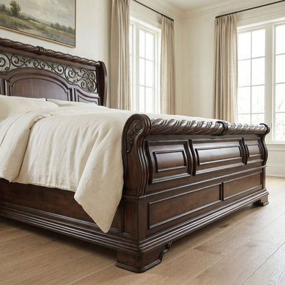 Liberty Furniture - Arbor Place King Sleigh Bed, 2 Nightstands - 575-BR-KSL2NS view 11