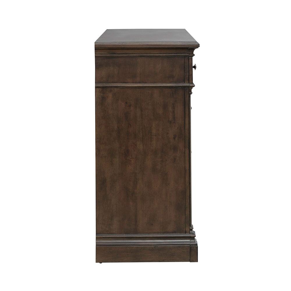 Liberty Furniture - Arden Road 8 Drawer Dresser in Satin Cherry - 512-BR31 veiw 4