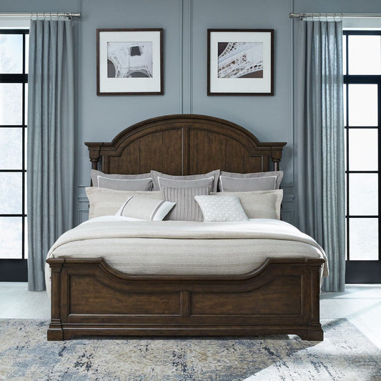 Liberty Furniture - Arden Road - King California Poster Bed in Cherry - 512-BR-CPS view 1