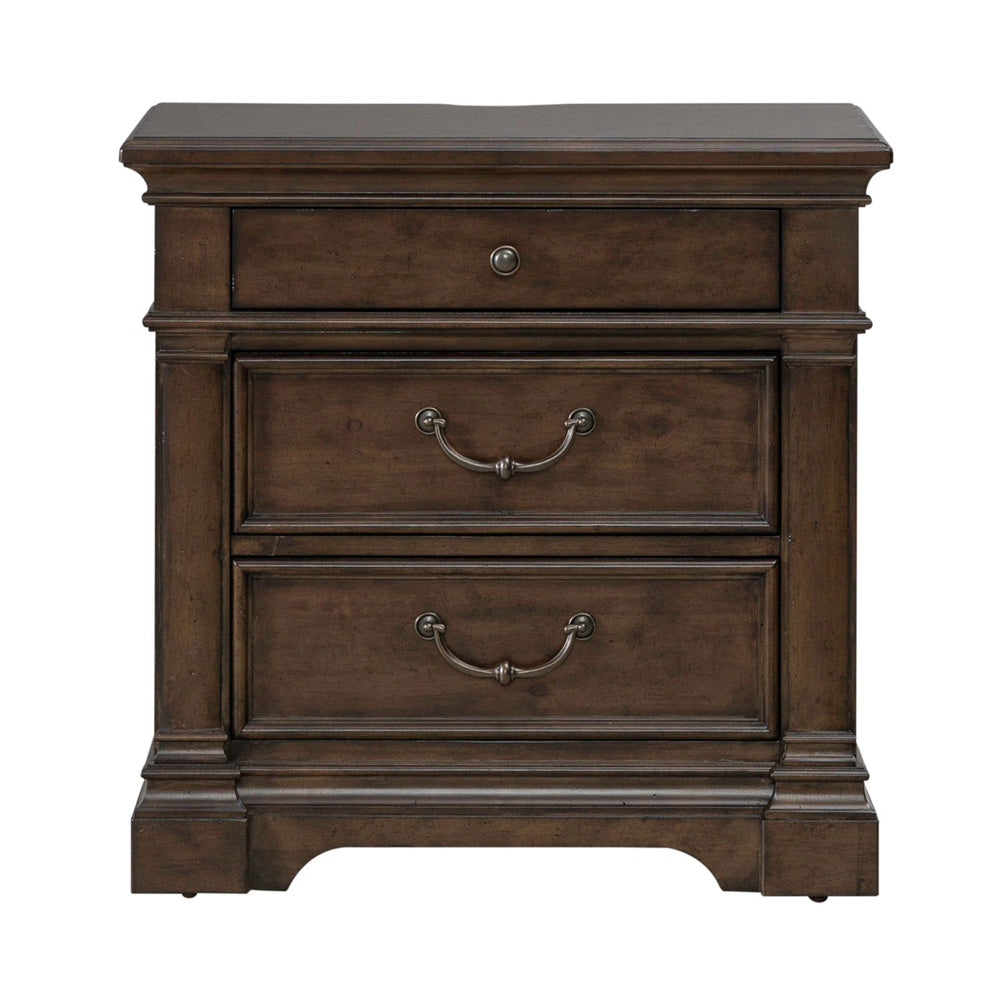 Liberty Furniture - Arden Road King Poster Bed, 2 Night Stands - 512-BR-KPS2NS view 7