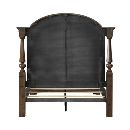 Liberty Furniture - Arden Road Queen Poster Bed, 2 Night Stands - 512-BR-QPS2NS view 5