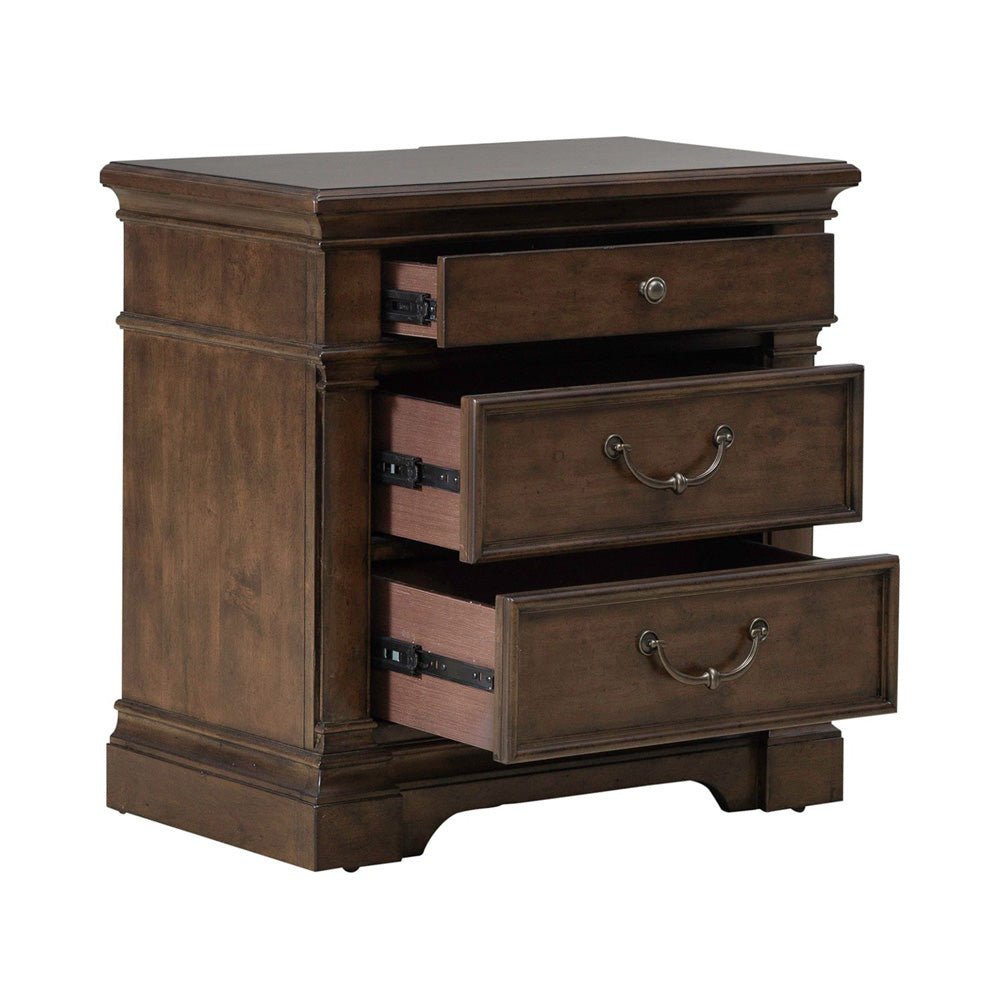 Liberty Furniture - Arden Road Queen Poster Bed, 2 Night Stands - 512-BR-QPS2NS view 10