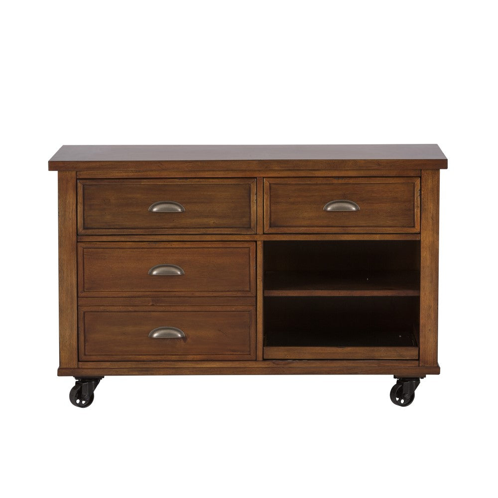 Liberty Furniture - Arlington House Complete Desk - 411-HO-CDS veiw 3