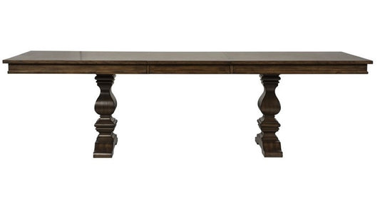 Liberty Furniture - Armand Trestle Table - Antique Brownstone Finish - 242-DR-TRS veiw 2