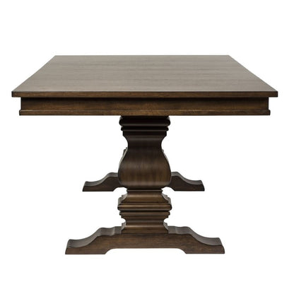 Liberty Furniture - Armand Trestle Table - Antique Brownstone Finish - 242-DR-TRS veiw 3