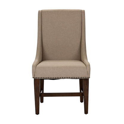 Liberty Furniture - Armand Uph Side Chair  in Antique Brownstone - 242-C6501S veiw 3