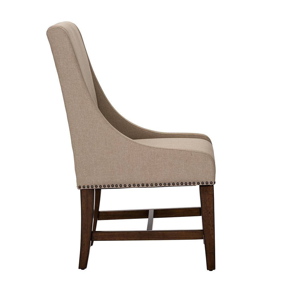 Liberty Furniture - Armand Uph Side Chair  in Antique Brownstone - 242-C6501S veiw 4