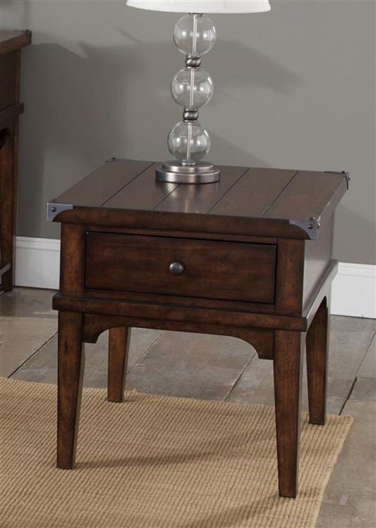 Liberty Furniture - Aspen Skies End Table - 316-OT1020 veiw 1