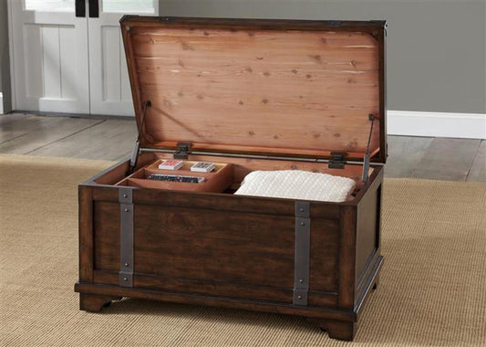 Liberty Furniture - Aspen Skies Storage Trunk - 316-OT1010 veiw 1