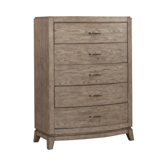 Liberty Furniture - Avalon 5 Drawer Chest in Burnished Beige - 805-BR41 veiw 2