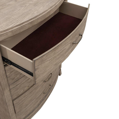 Liberty Furniture - Avalon 5 Drawer Chest in Burnished Beige - 805-BR41 veiw 8