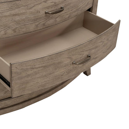 Liberty Furniture - Avalon 5 Drawer Chest in Burnished Beige - 805-BR41 veiw 9