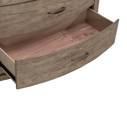 Liberty Furniture - Avalon 5 Drawer Chest in Burnished Beige - 805-BR41 veiw 10