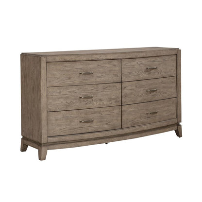 Liberty Furniture - Avalon 6 Drawer Dresser in Burnished Beige - 805-BR31 veiw 2