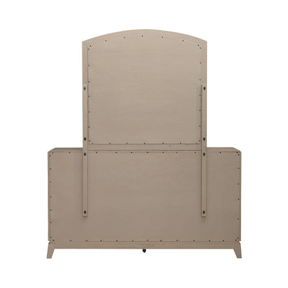 Liberty Furniture - Avalon Dresser & Mirror  in Burnished Beige - 805-BR-DM veiw 5