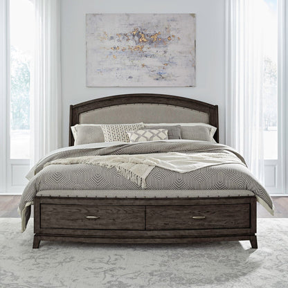 Liberty Furniture - Avalon King Uph Storage Bed, 2 Night Stands - 805B-BR-KUS2NS view 12