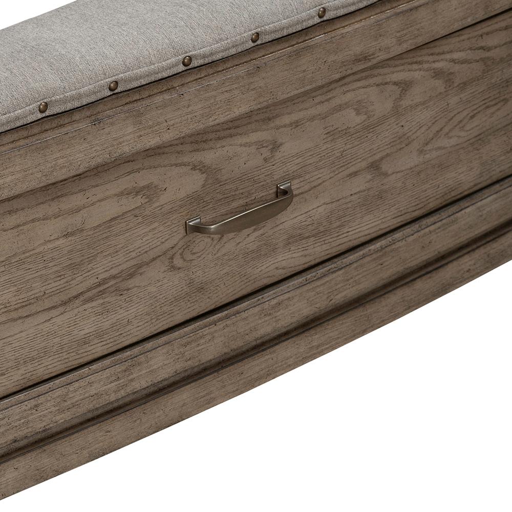 Liberty Furniture - Avalon King Uph Storage Bed  in Burnished Beige - 805-BR-KUS veiw 12