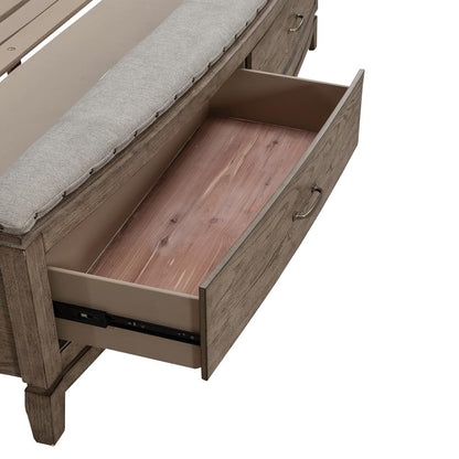 Liberty Furniture - Avalon King Uph Storage Bed  in Burnished Beige - 805-BR-KUS veiw 13