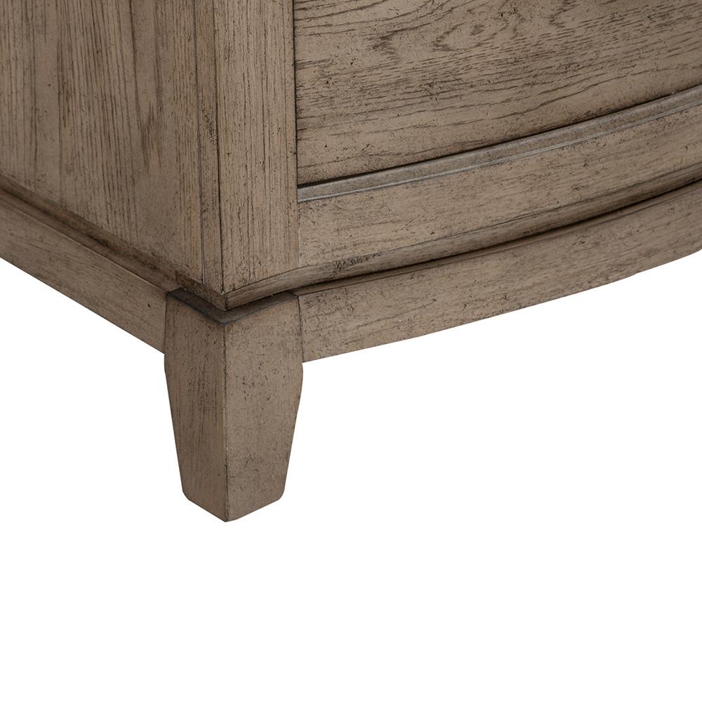 Liberty Furniture - Avalon Nightstand w/ Charging Station in Burnished Beige - 805-BR61 veiw 5
