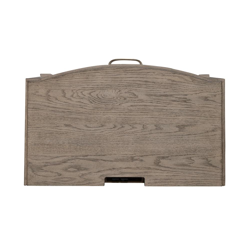 Liberty Furniture - Avalon Nightstand w/ Charging Station in Burnished Beige - 805-BR61 veiw 9