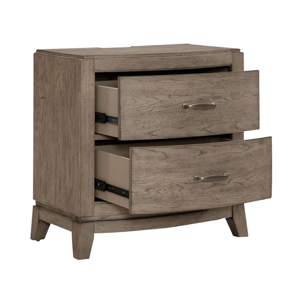 Liberty Furniture - Avalon Queen Panel Storage Bed, 2 Night Stands - 805-BR-QPBS2NS view 8