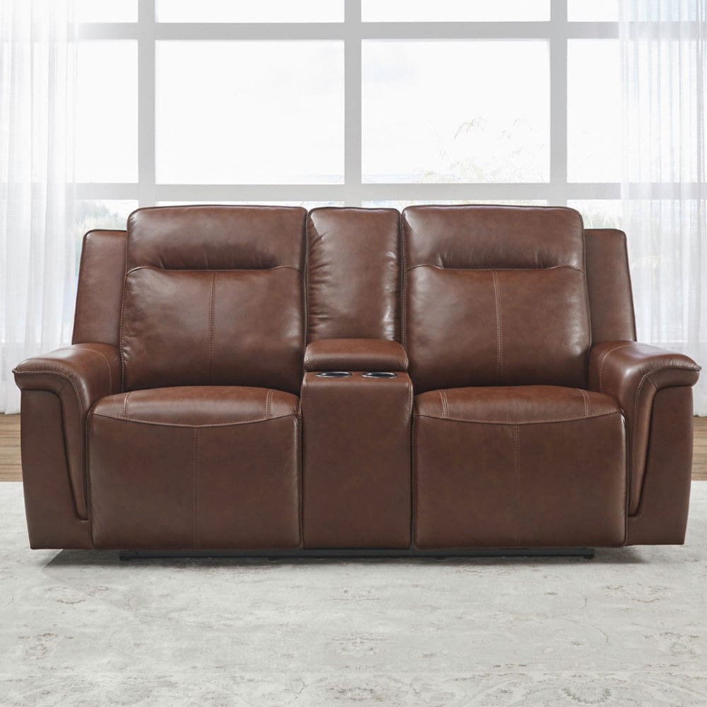Liberty Furniture - Avery - Sofa & Loveseat in Brown - 7001CG-UPH-SOLO view 3