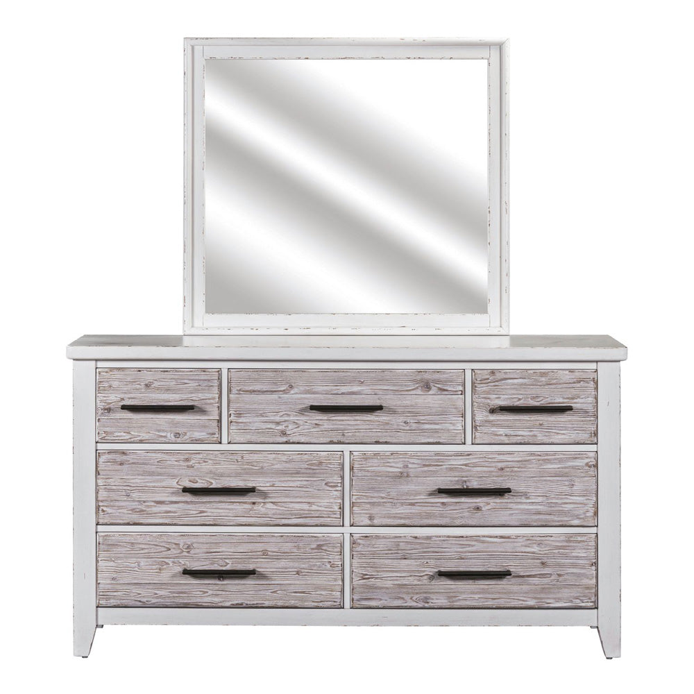 Liberty Furniture - Backroads Dresser & Mirror - 142-BR-DM view 3