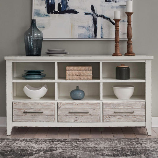 Liberty Furniture - Backroads - Server in White - 142-SR6836 view 1