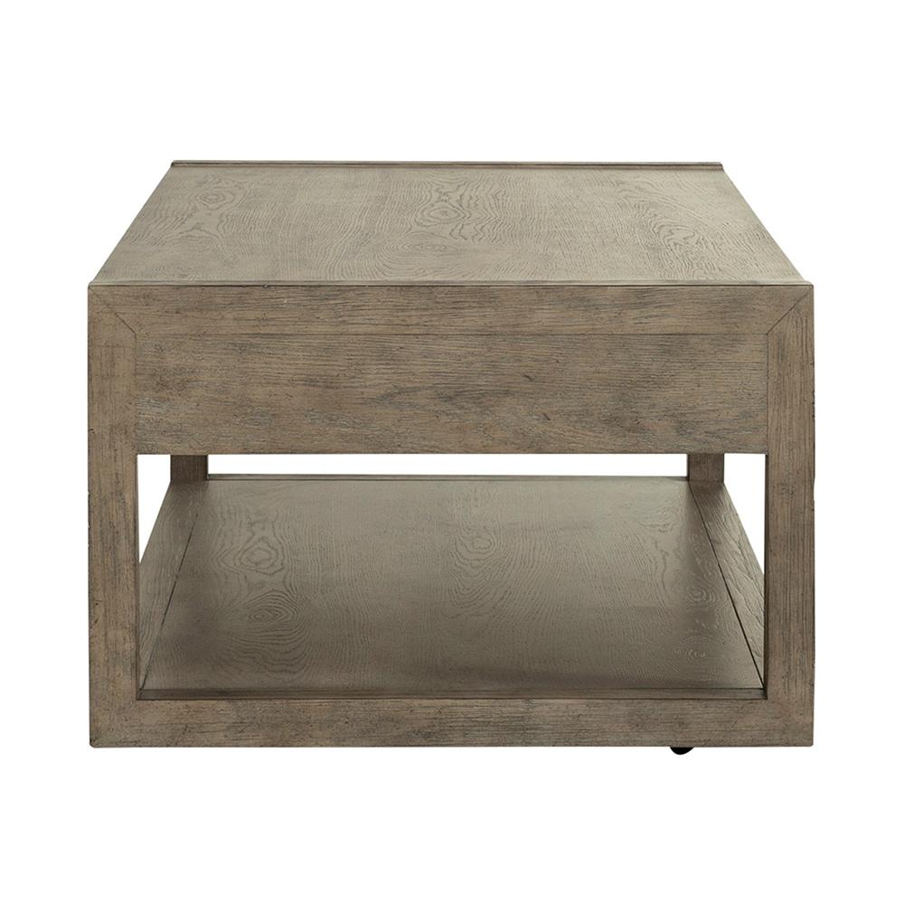 Liberty Furniture - Bartlett Field Cocktail Table in Dusty Taupe - 798-OT1010 veiw 6