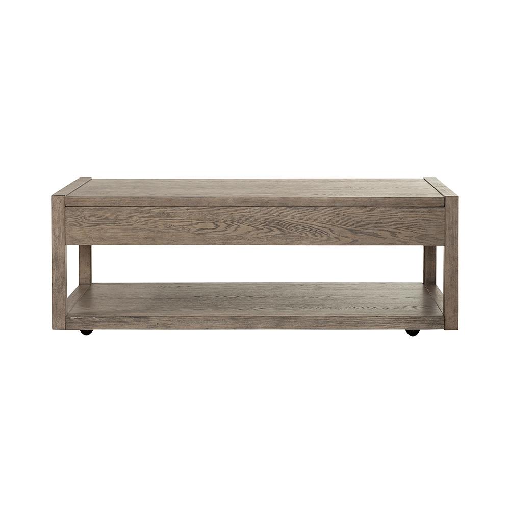 Liberty Furniture - Bartlett Field Cocktail Table in Dusty Taupe - 798-OT1010 veiw 7