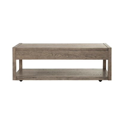 Liberty Furniture - Bartlett Field Cocktail Table in Dusty Taupe - 798-OT1010 veiw 7
