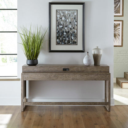 Liberty Furniture - Bartlett Field Console Bar Table in Dusty Taupe - 798-OT7236 veiw 1