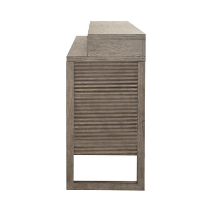 Liberty Furniture - Bartlett Field Console Bar Table in Dusty Taupe - 798-OT7236 veiw 5