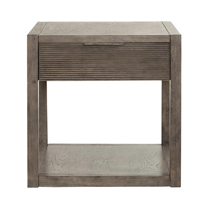 Liberty Furniture - Bartlett Field End Table in Dusty Taupe - 798-OT1020 veiw 5
