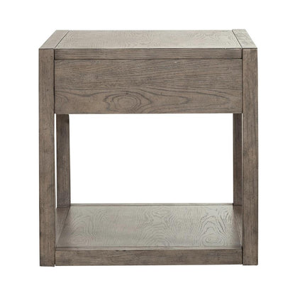 Liberty Furniture - Bartlett Field End Table in Dusty Taupe - 798-OT1020 veiw 7