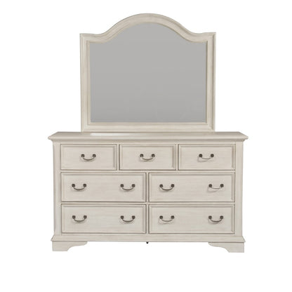 Liberty Furniture - Bayside 4 Piece Queen Panel Bed, Dresser & Mirror, Chest Set - 249-BR-QPBDMC veiw 4