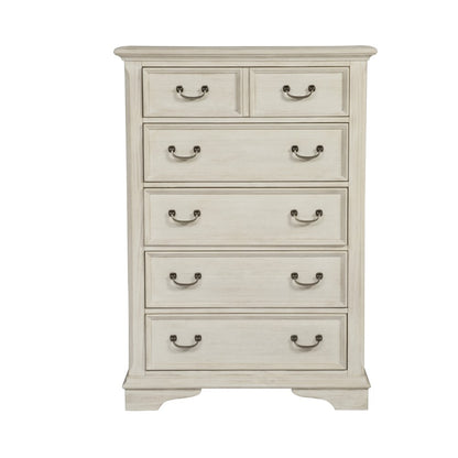 Liberty Furniture - Bayside 4 Piece Queen Panel Bed, Dresser & Mirror, Chest Set - 249-BR-QPBDMC veiw 5