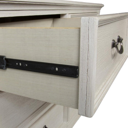 Liberty Furniture - Bayside 4 Piece Queen Panel Bed, Dresser & Mirror, Nightstand Set - 249-BR-QPBDMN veiw 6