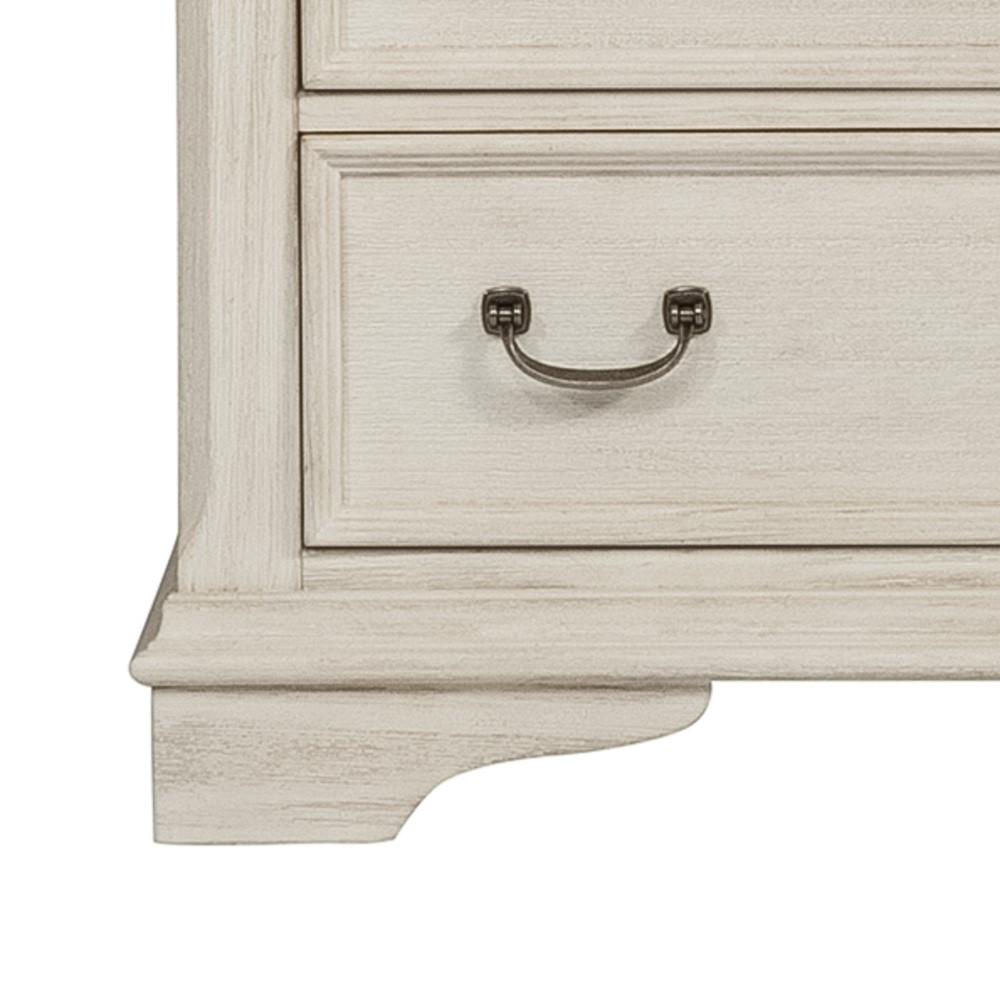 Liberty Furniture - Bayside 4 Piece Queen Panel Bed, Dresser & Mirror, Nightstand Set - 249-BR-QPBDMN veiw 11