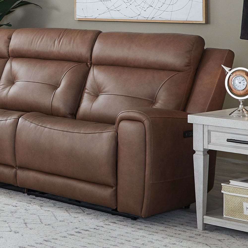 Liberty Furniture - Beckham - R Arm Recliner P2 & ZG in Brown - 7023SD-42RP view 2