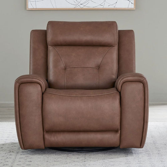 Liberty Furniture - Beckham - SG Recliner P2 in Brown - 7023SD-12P view 1