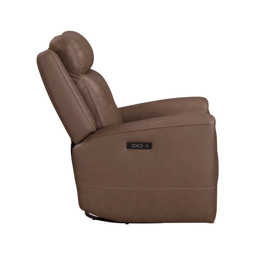 Liberty Furniture - Beckham - SG Recliner P2 in Brown - 7023SD-12P view 5
