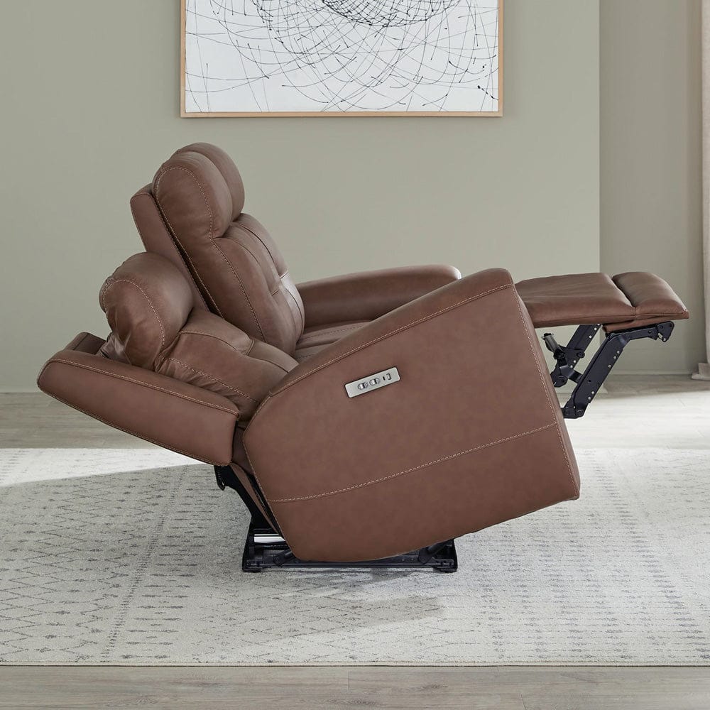 Liberty Furniture - Beckham - Sofa P2 & ZG in Brown - 7023SD-32P view 2