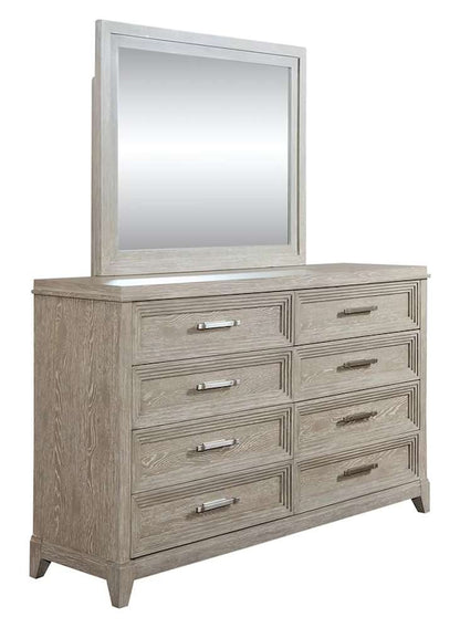 Liberty Furniture - Belmar Queen Uph Bed, Dresser & Mirror, Chest, Night Stand  - 902-BR-QUBDMCN veiw 2